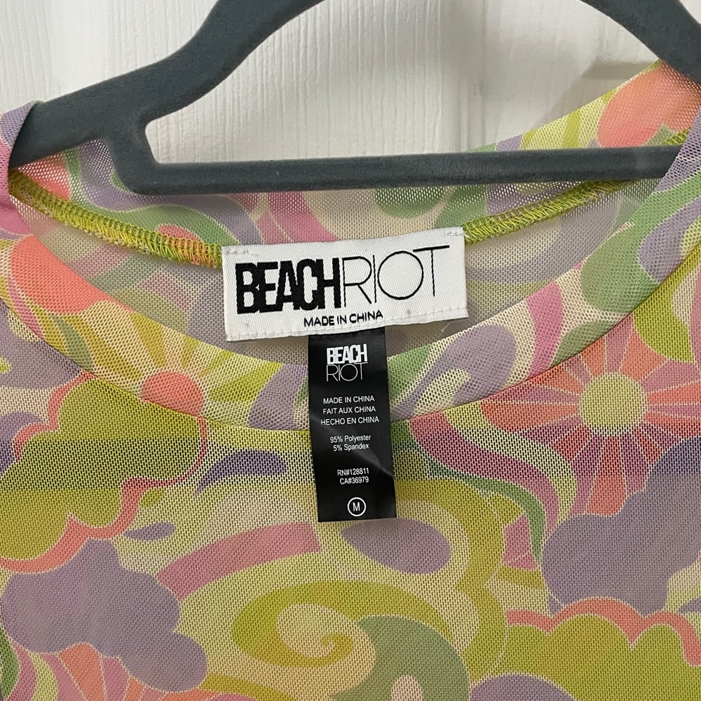 Beach Riot Vera swim cover up size medium - Picture 4 of 6